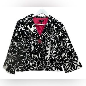 Maggy Boutique Cropped Jacket Whimsygoth 90’s Retro Elegant Glam Preppy Wedding